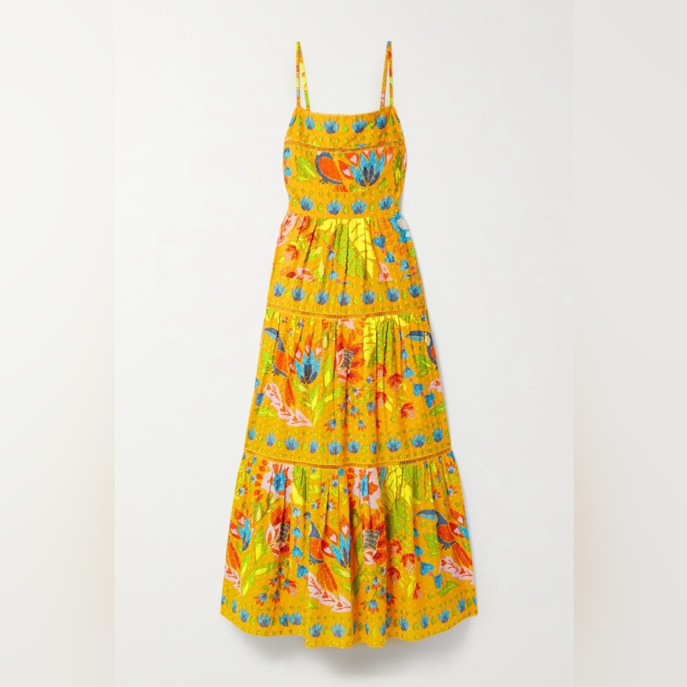 Yellow Farm Rio Garden Dress